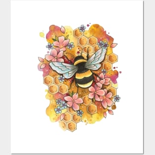 Honeybee Posters and Art